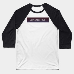 Arcade Fire Logo Baseball T-Shirt